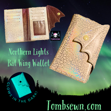 Load image into Gallery viewer, Northern Lights Bat Wing Wallet
