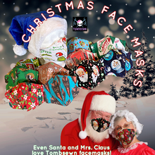 Load image into Gallery viewer, Christmas Face Masks
