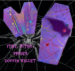 Itsy, Bitsy, Spider Coffin Wallet