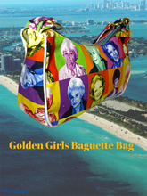 Load image into Gallery viewer, Golden Girls Baguette Bag

