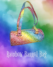 Load image into Gallery viewer, Rainbow Barrel Bag
