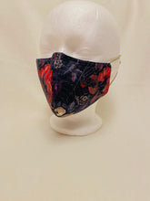 Load image into Gallery viewer, “Forget Me Not“ Saddle Bag with Reversible Face Mask
