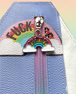 Rainbow of Fucks Coffin Wallet