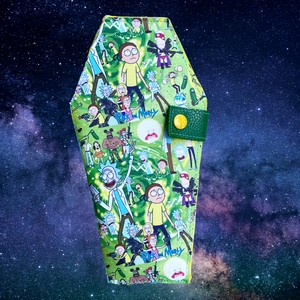 Rick and Morty Coffin Wallet