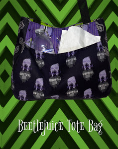 Beetlejuice Tote Bag