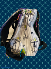 Load image into Gallery viewer, Beetlejuice Convertible Mini Backpack/Crossbody Bag
