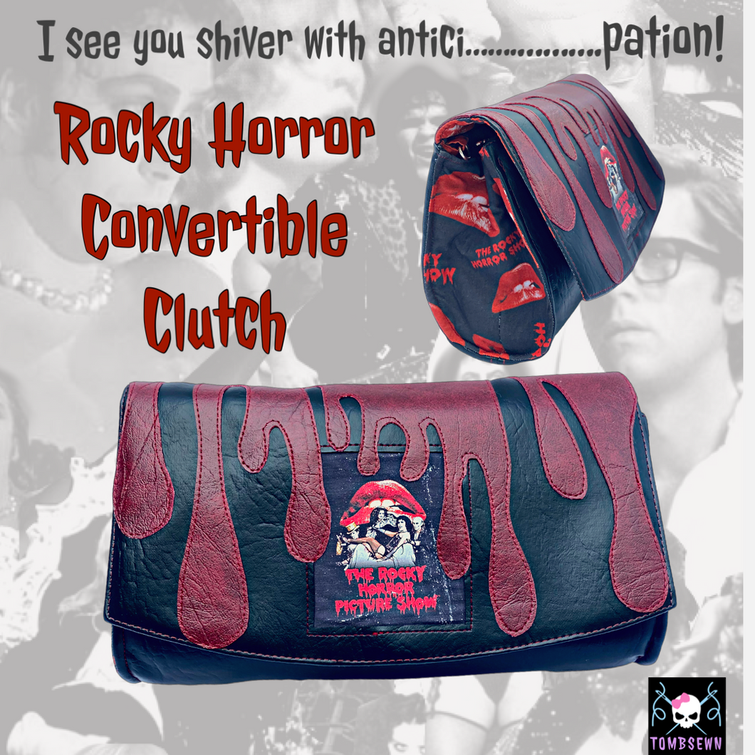 Rocky Horror Convertible Clutch Bag