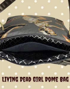 Living Dead Girl Dome Bag (Grey)