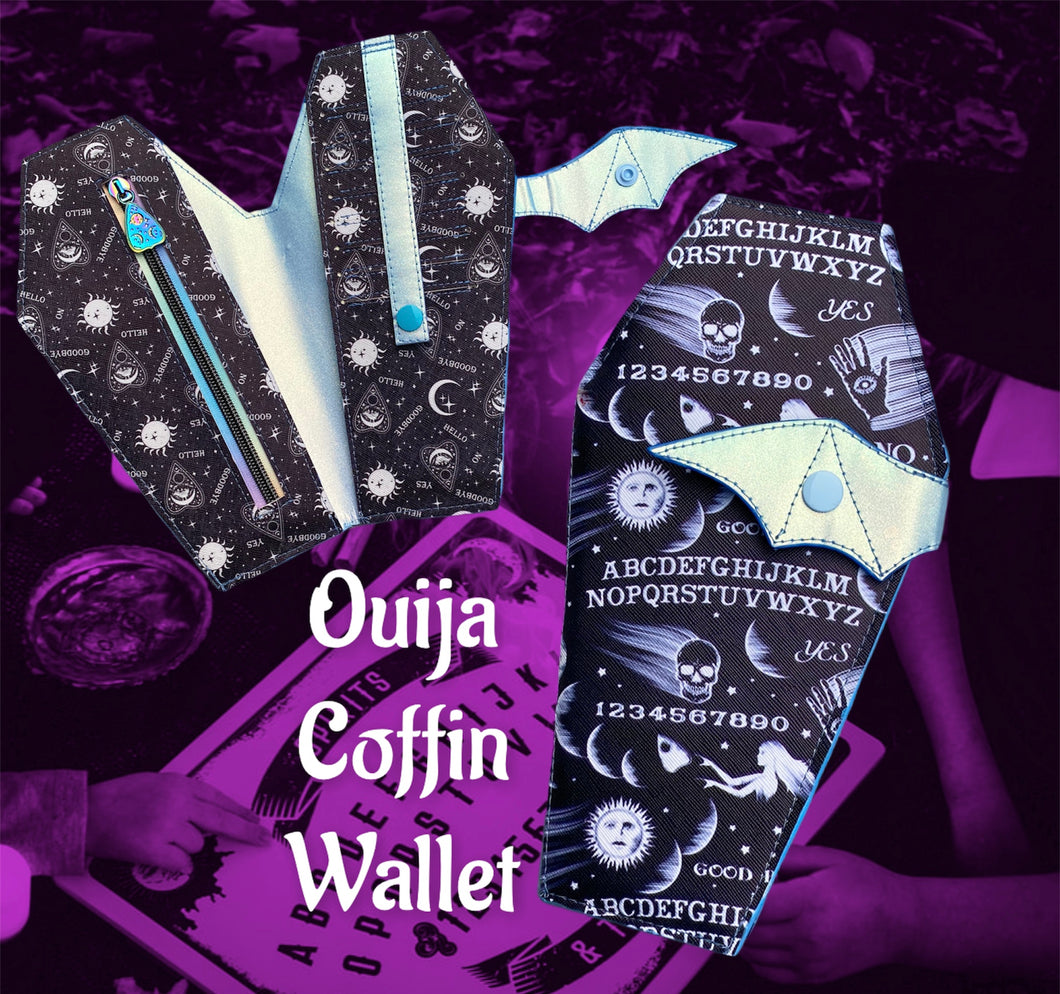 Ouija Coffin Wallet