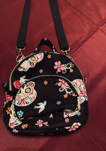 Skull Mini Backpack/Crossbody