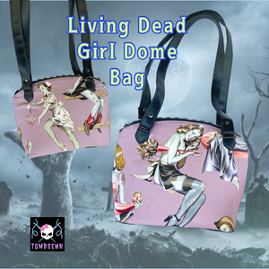 Living Dead Girl Dome Bag (Muave)